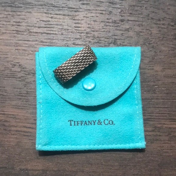 Tiffany & Co. Jewelry - AUTHENTIC Tiffany & Co. chain mesh ring Tiffany & Co. Jewelry - AUTHENTIC Tiffany & Co. chain mesh ring